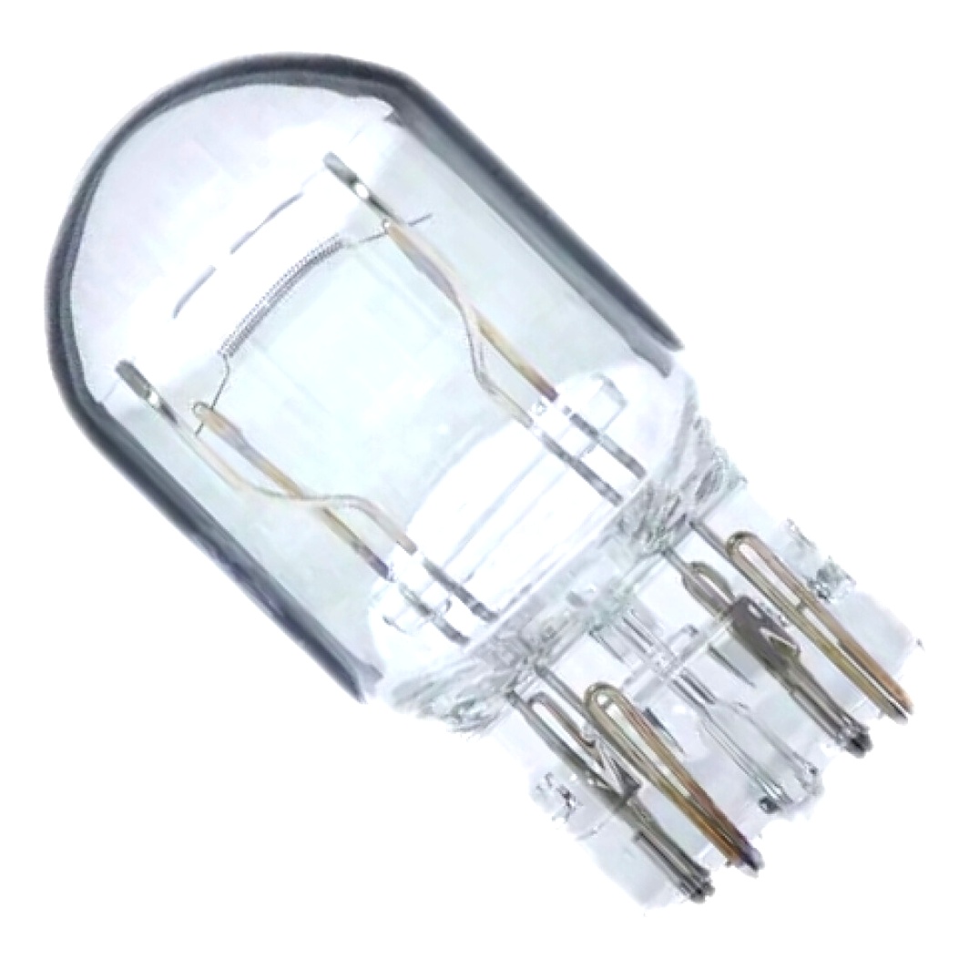 Автолампа накала GM W21/5W W3x16q 5W 12V прозрачная 2098583 - zapix