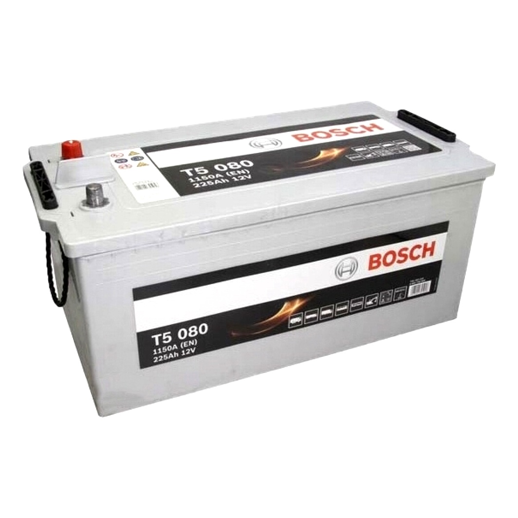 Акумулятор BOSCH T5 12V 225Ah 1150A L+ 0092T50800 - zapix
