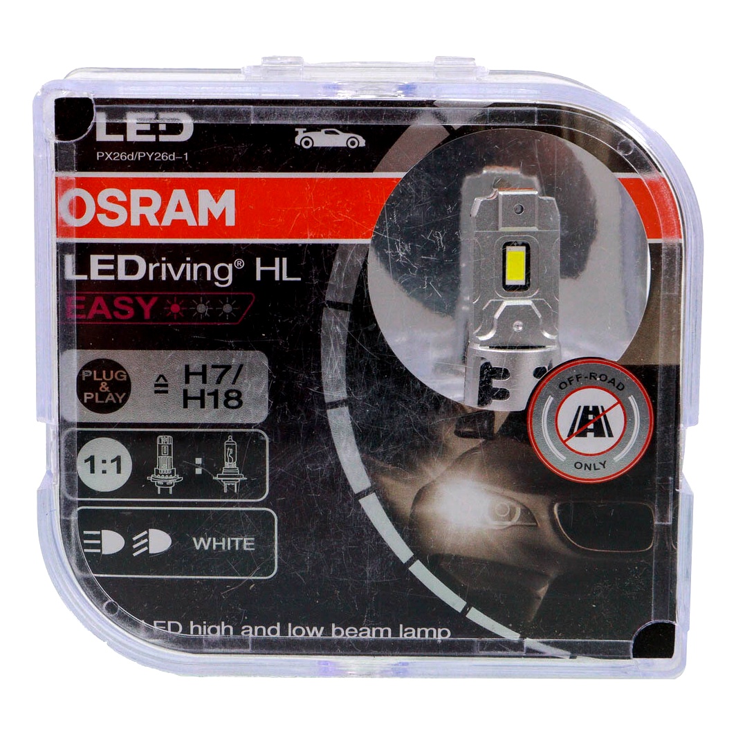 Автолампа LED (світлодіодна) OSRAM LEDriving HL Easy H7/H18 PX26d 16W 12V 64210DWESYHCB - zapix