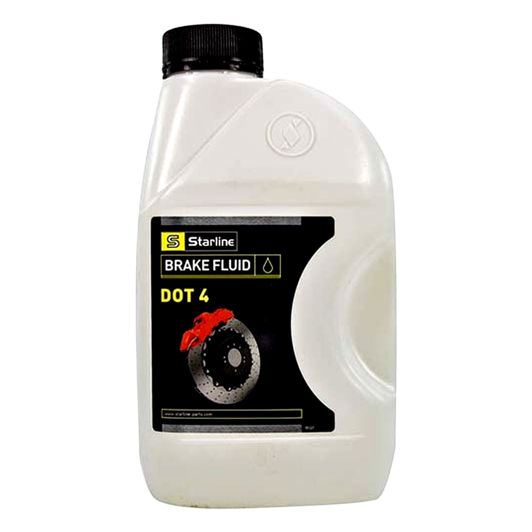 Гальмівна рідина STARLINE DOT 4 Brake Fluid пластик 1 л DOT41L - zapix