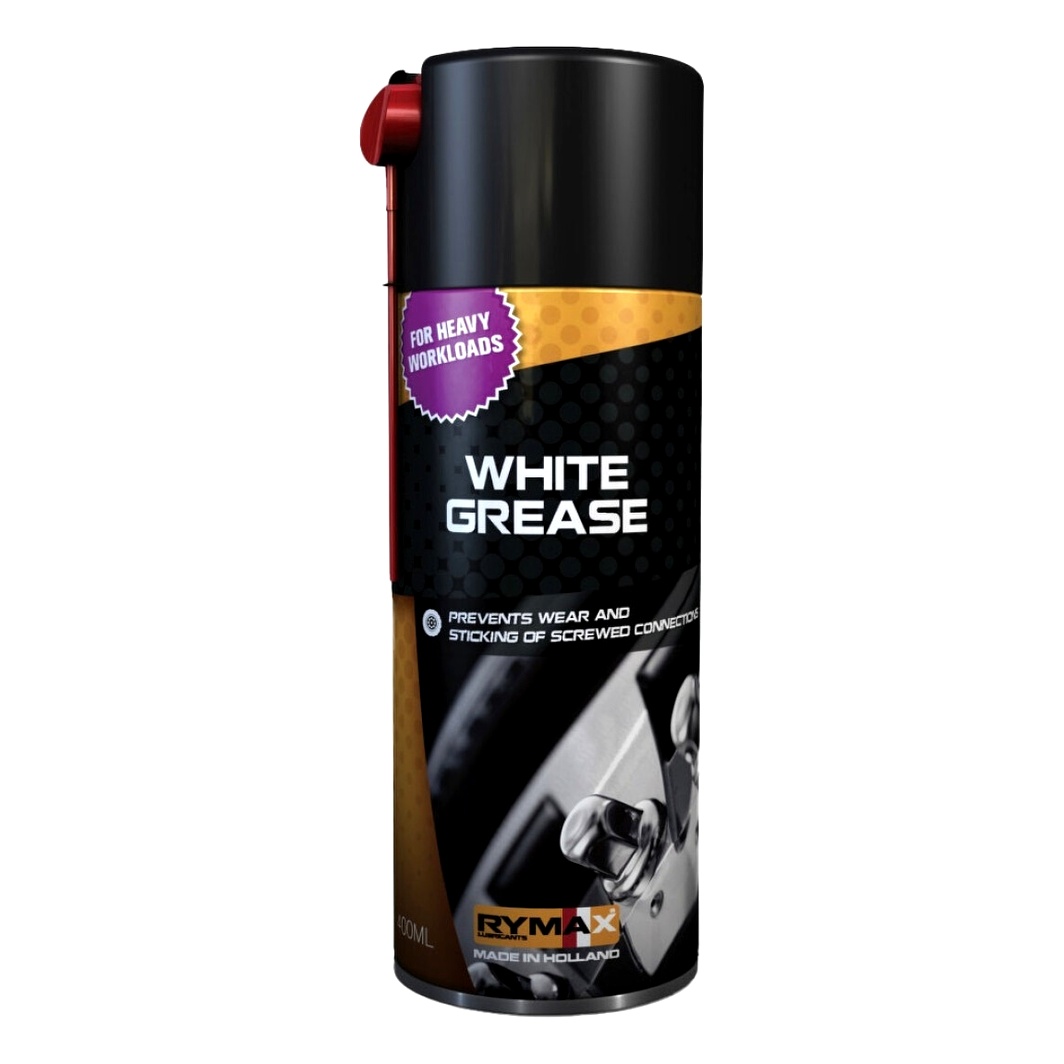 Смазка литиевая RYMAX White Grease для механизмов дверей 400 мл (907496) - zapix
