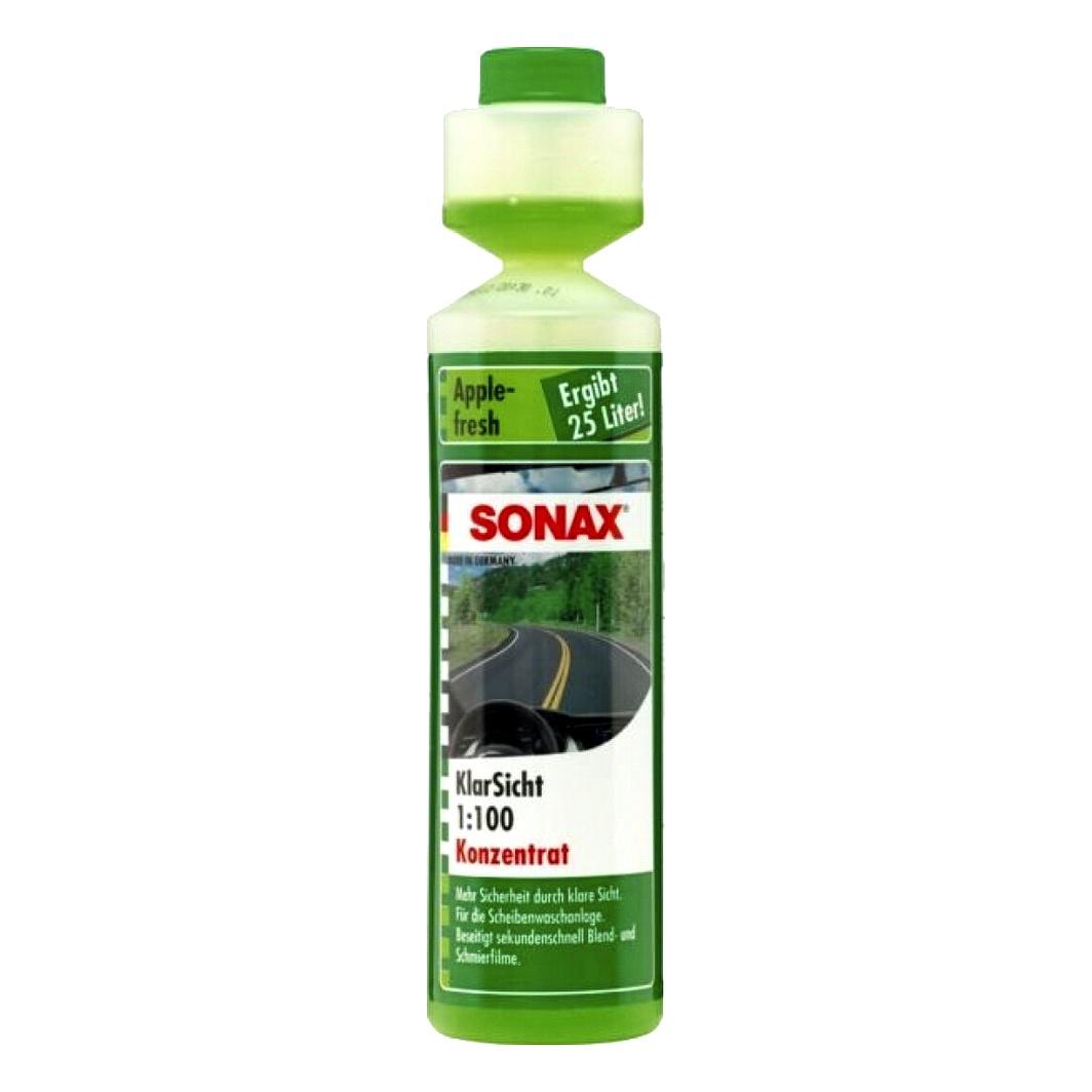 Омыватель стекла концентрат летний SONAX Klar SIcht яблоко 0.25 л 372141 - zapix