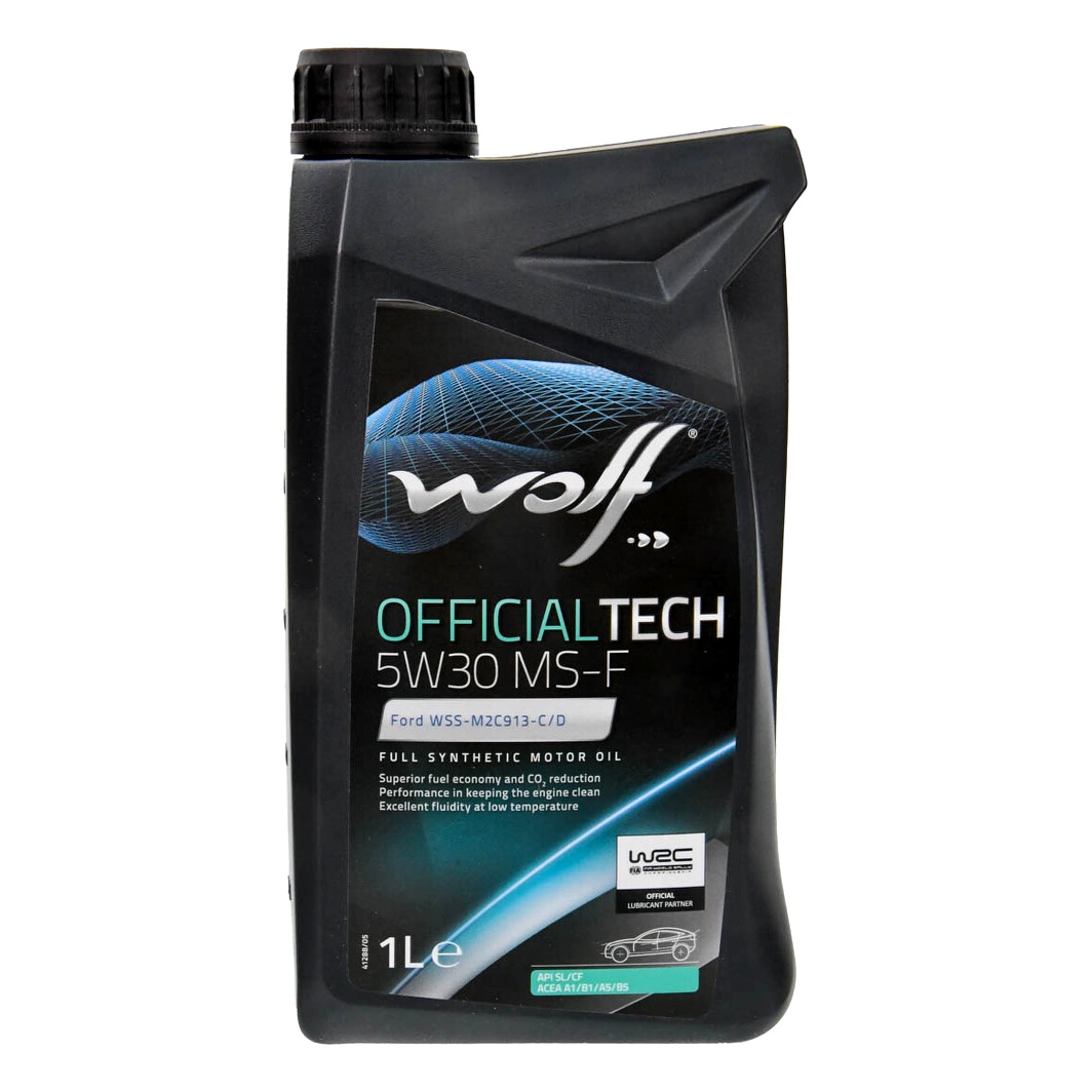 Моторна олива WOLF Officialtech MS-F 5W-30 1 л (8308611) - zapix
