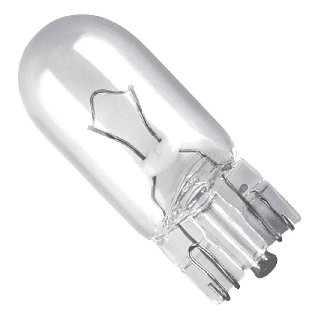 Автолампа розжарювання OSRAM W2W W2.1x9.5d 2W 24V прозора 2840 - zapix