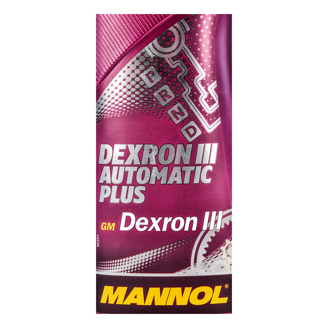 Трансмиссионное масло MANNOL Dexron Plus ATF III 1 л MANNOLPLUSATFIII1L - zapix