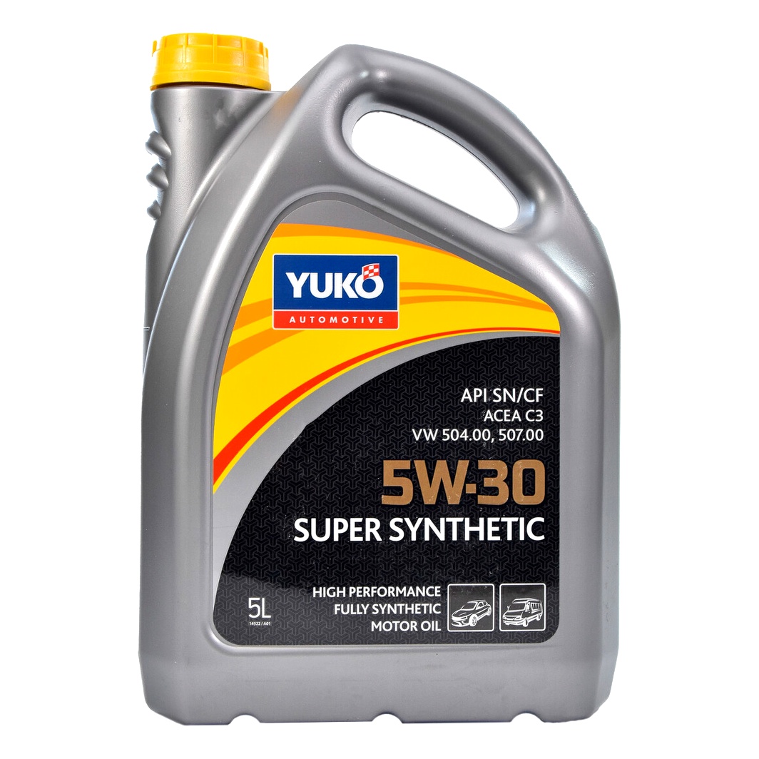 Моторна олива YUKO Super Synthetic C3 5W-30 5 л (482007024564) - zapix