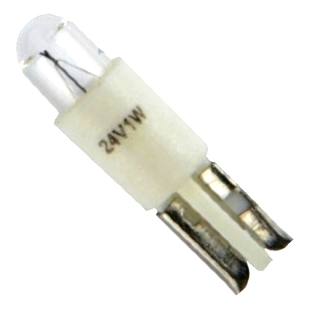 Автолампа накала HERTH+BUSS JAKOPARTS KW2x4.6d 1W 24V белая 89901231 - zapix
