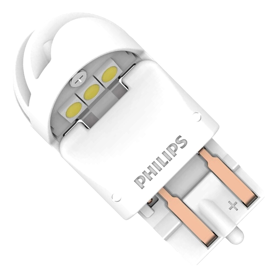 Автолампа LED (світлодіодна) PHILIPS X-tremeUltinon LED W21/5W W3x16q 1.8W 12V 11066XUWX2 - zapix