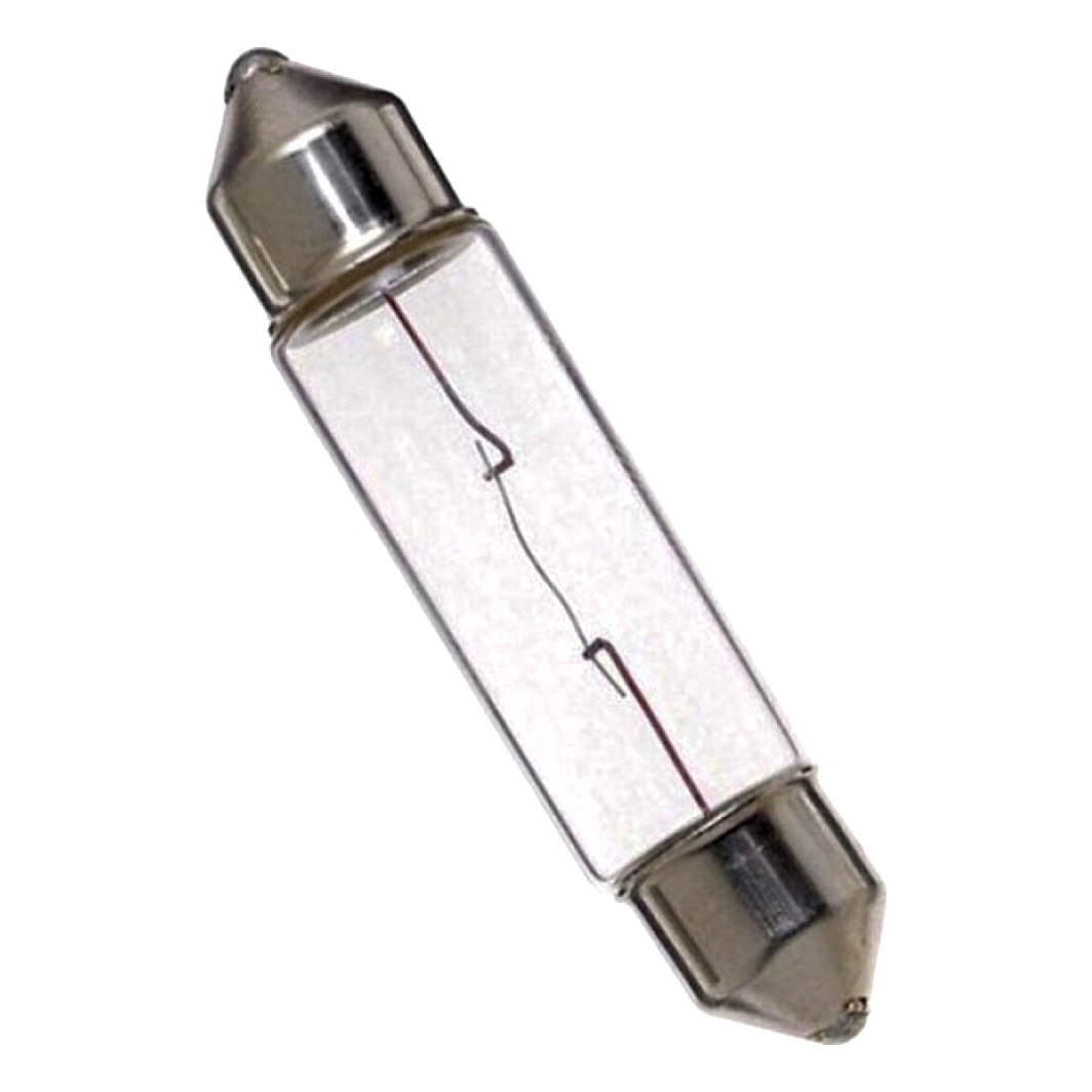 Автолампа розжарювання ДОРОЖНЯ КАРТА C5W SV8.5-8 5W 12V прозора DK12V5WC5WSV858 - zapix