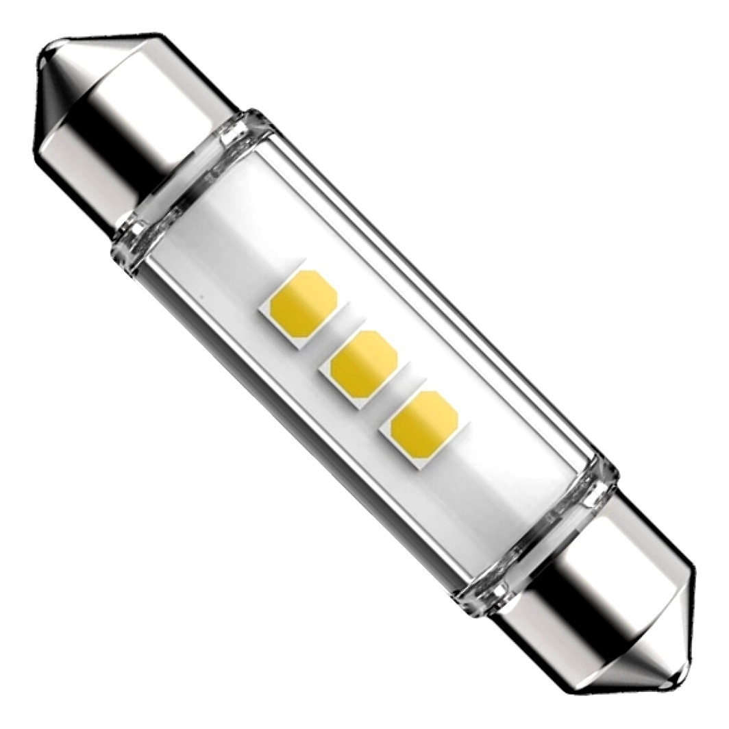 Автолампа LED (світлодіодна) PHILIPS Ultinon Pro7000 C5W SV8.5 1W 12V жовта 11866CU70X1 - zapix
