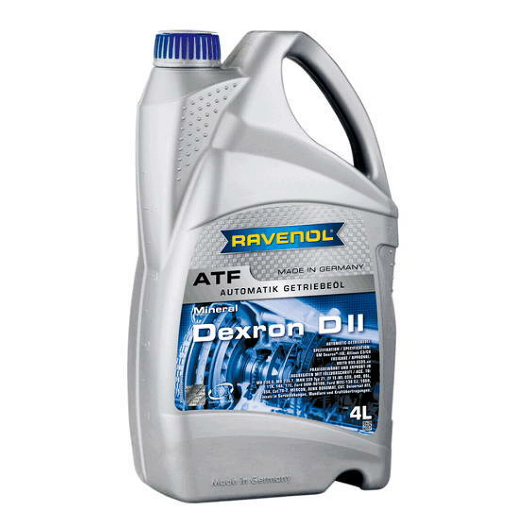 Трансмиссионное масло RAVENOL ATF Dexron D II 4 л 1213102004 - zapix