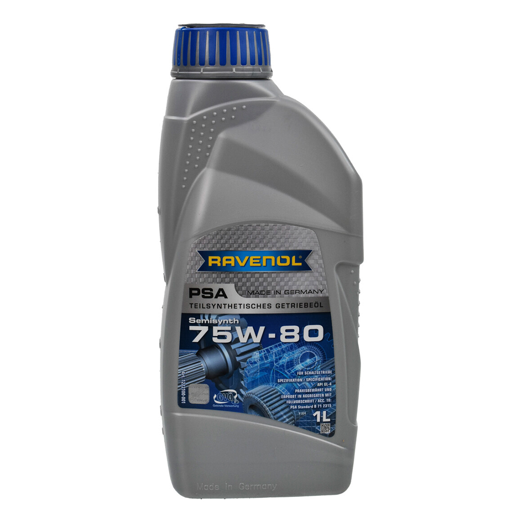 Трансмісійна олива RAVENOL PSA GL-4+ 75W-80 1 л 1222100001 - zapix