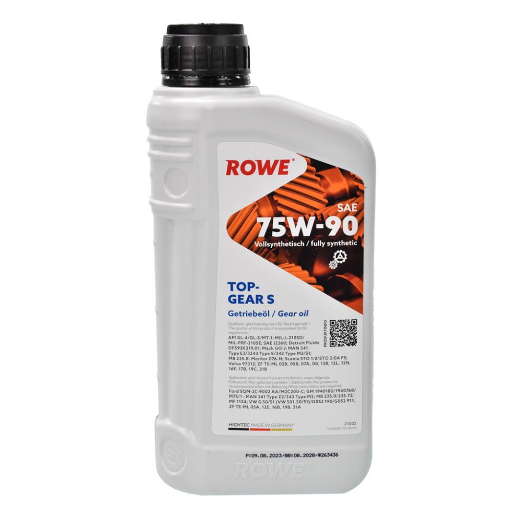 Трансмиссионное масло ROWE Hightec Topgear GL-4 75W-90 1 л 25002001099 - zapix