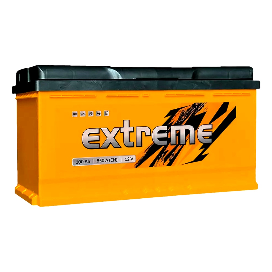 Акумулятор EXTREME 12V 100Ah 850A R+ EX100 - zapix