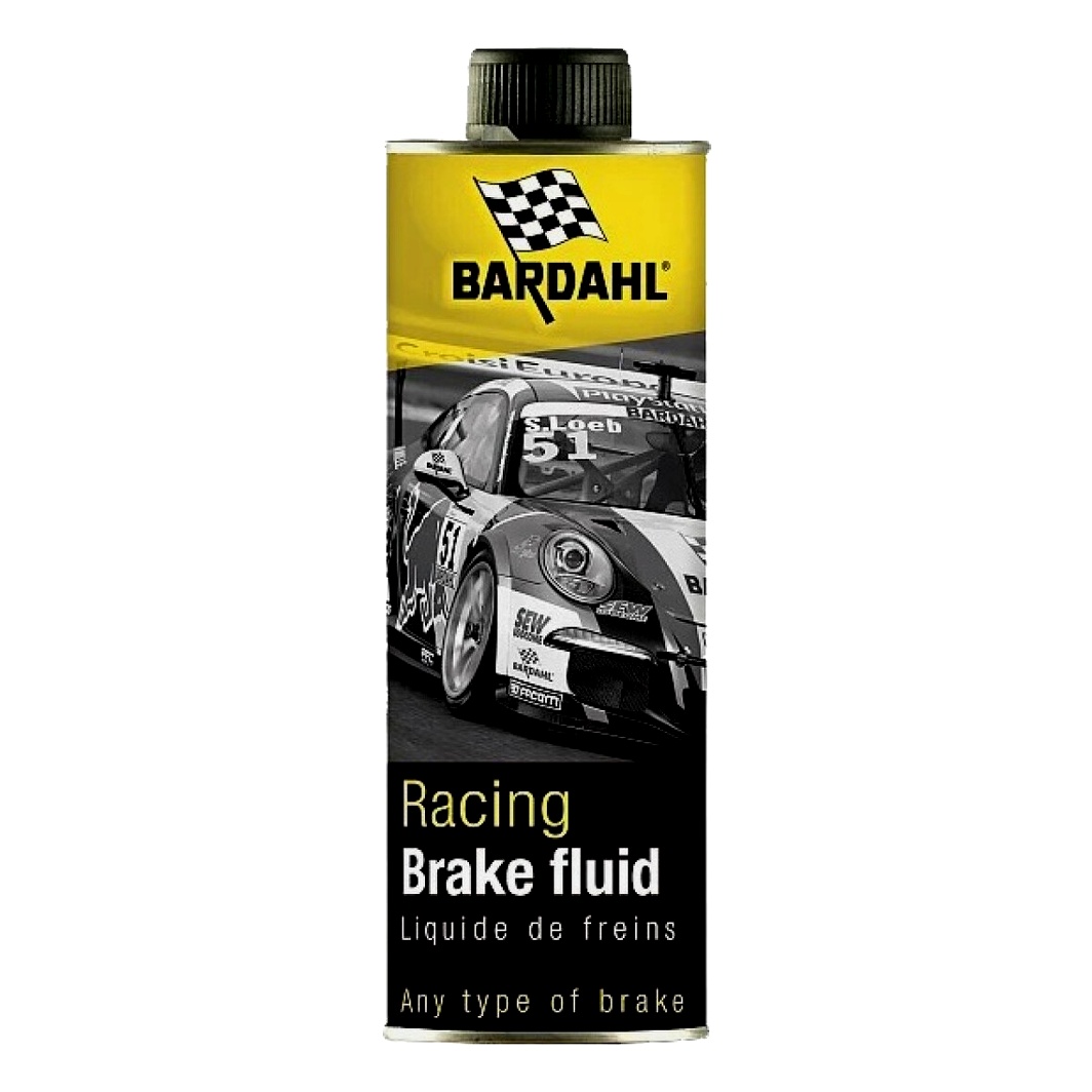 Гальмівна рідина BARDAHL Racing Brake Fluid метал 0.5 л 13109 - zapix