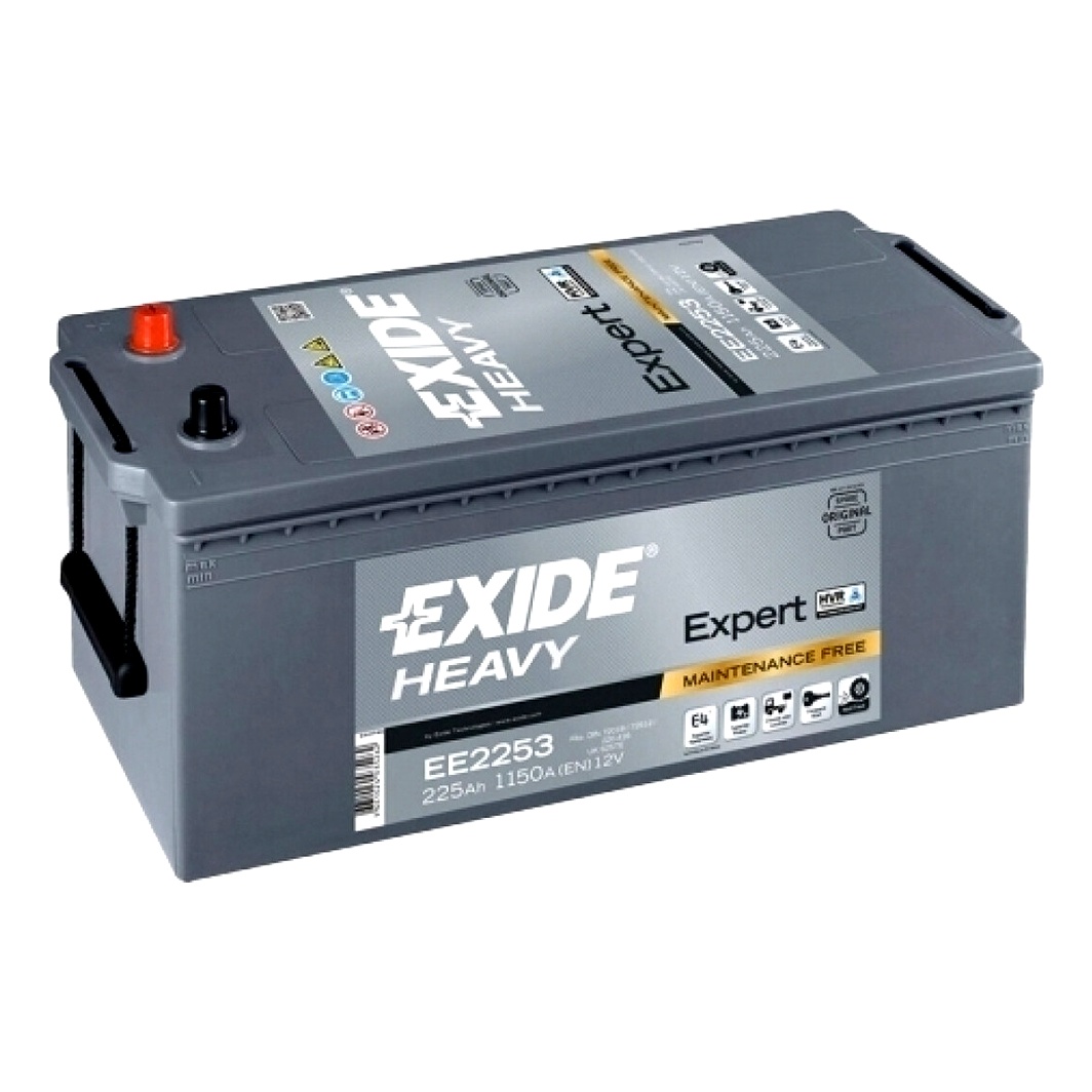 Акумулятор EXIDE Expert Hvr 12V 225Ah 1150A L+ EE2253 - zapix