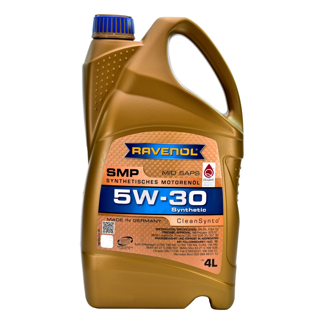Моторное масло RAVENOL SMP 5W-30 4 л (11111264) - zapix