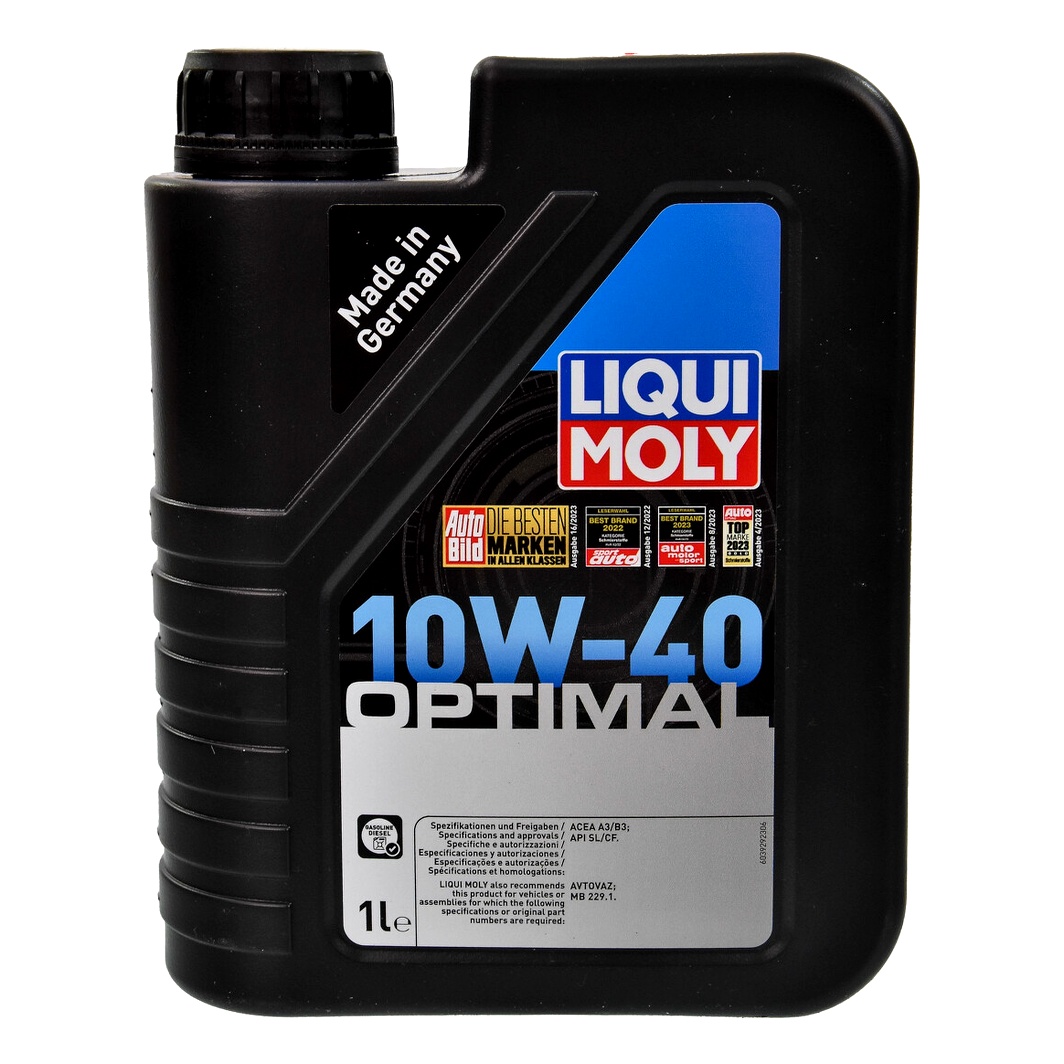 Моторна олива LIQUI MOLY Optimal 10W-40 1 л (3929) - zapix