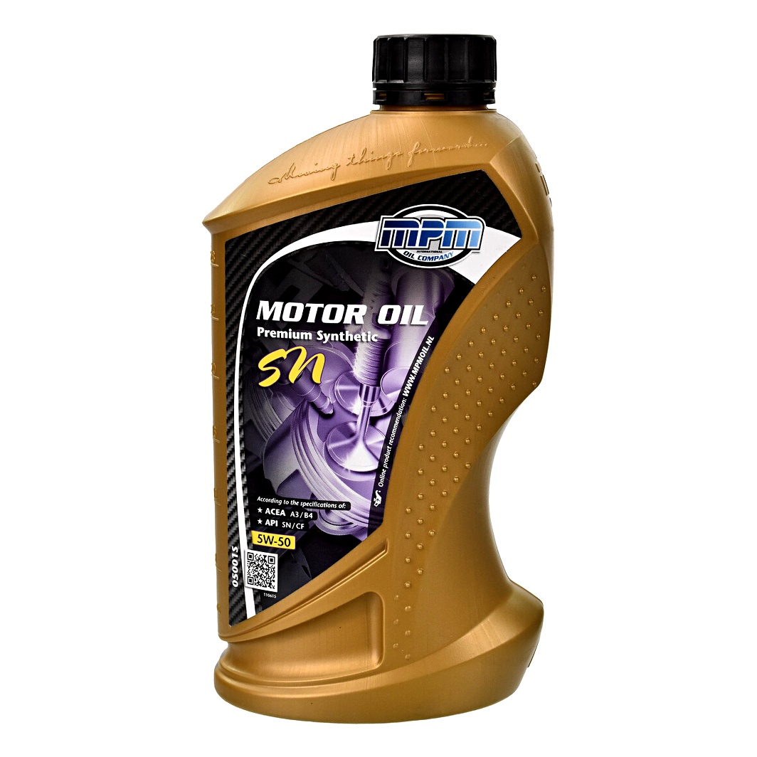 Моторное масло MPM Premium Synthetic SN 5W-50 1 л (05001S) - zapix
