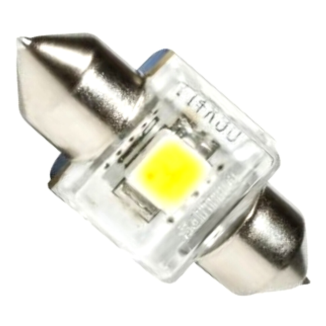 Автолампа LED (светодиодная) PHILIPS X-tremeVision LED T14x30 SV8.5 1W 12V прозрачная 129416000KX1 - zapix