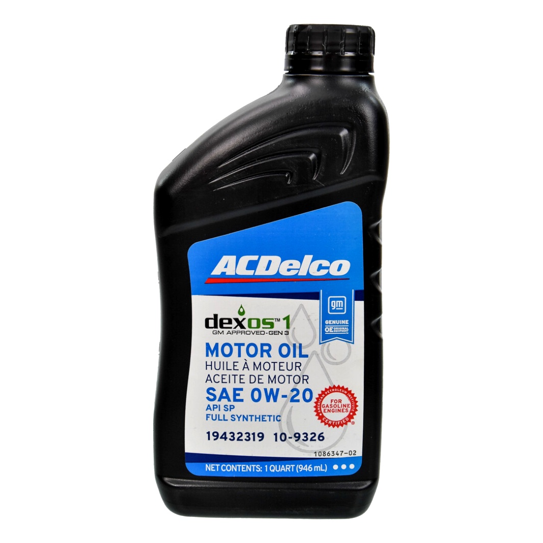 Моторна олива ACDELCO Full Synthetic 0W-20 0.95 л (109236) - zapix