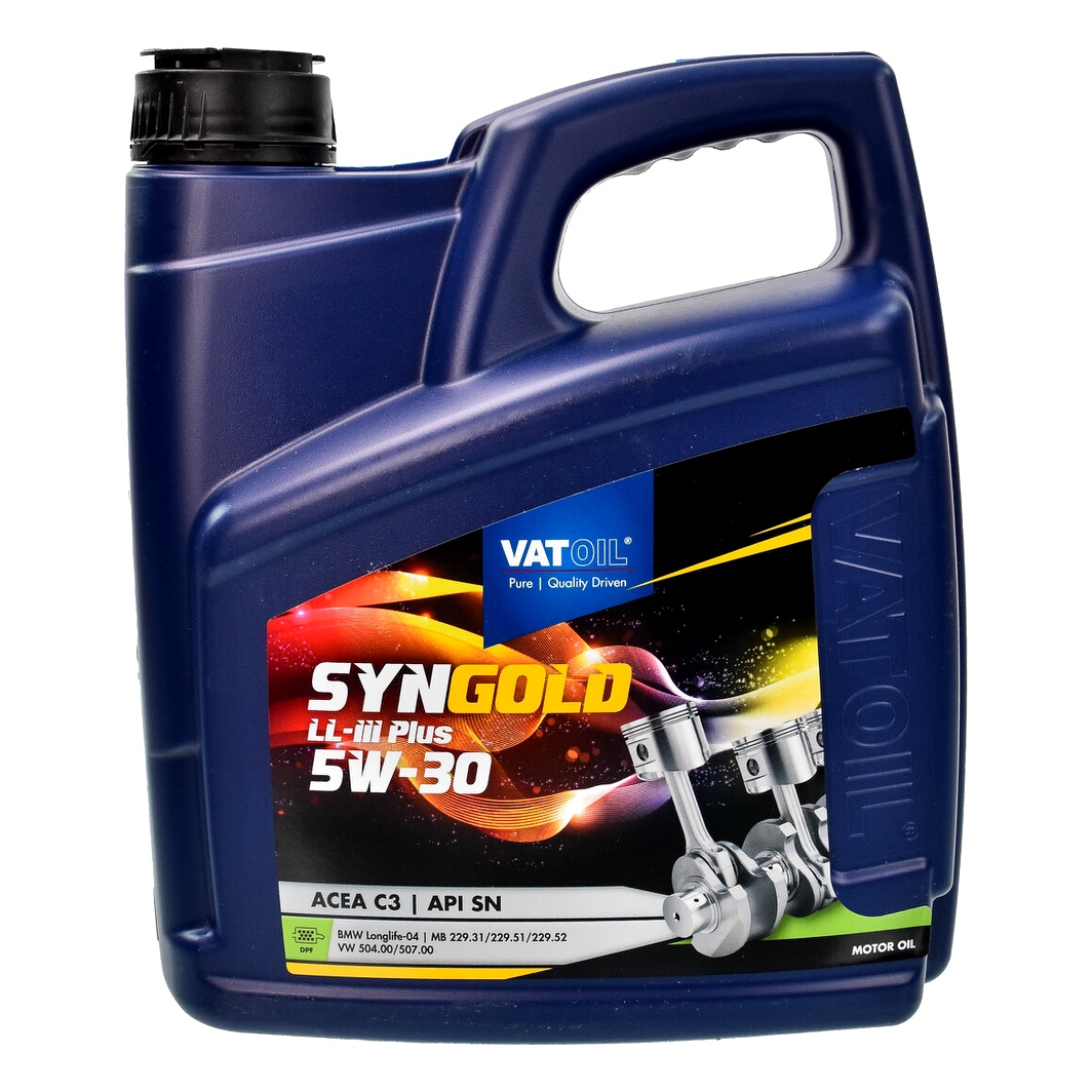 Моторна олива VATOIL SynGold LL-III Plus 5W-30 4 л (50021) - zapix