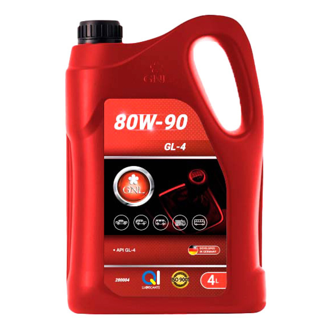 Трансмісійна олива GNL GL-4 80W-90 4 л 280004 - zapix