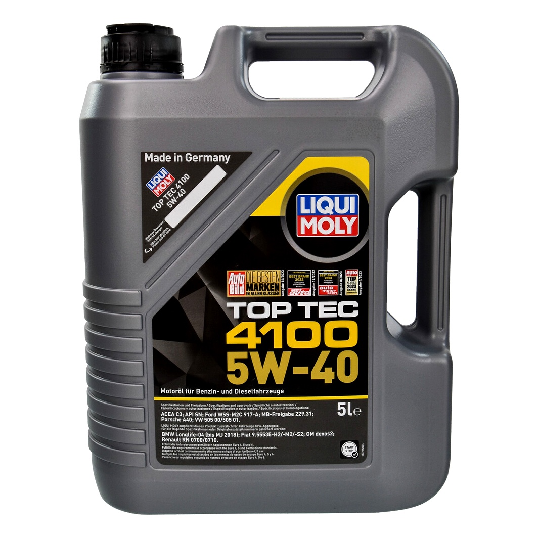 Моторна олива LIQUI MOLY Top Tec 4100 5W-40 5 л (9511) - zapix