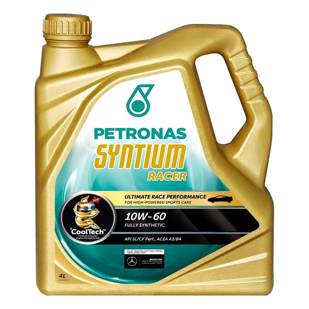 Моторное масло PETRONAS Syntium Racer 10W-60 4 л (70000M12EU) - zapix