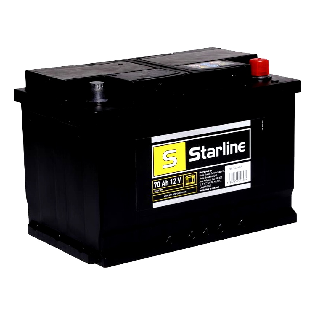 Акумулятор STARLINE 12V 70Ah 640A R+ BASL66P - zapix