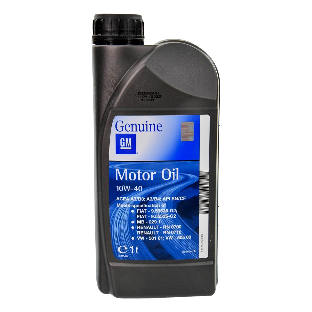 Моторна олива GM Semi Synthetic 10W-40 1 л (93165213) - zapix