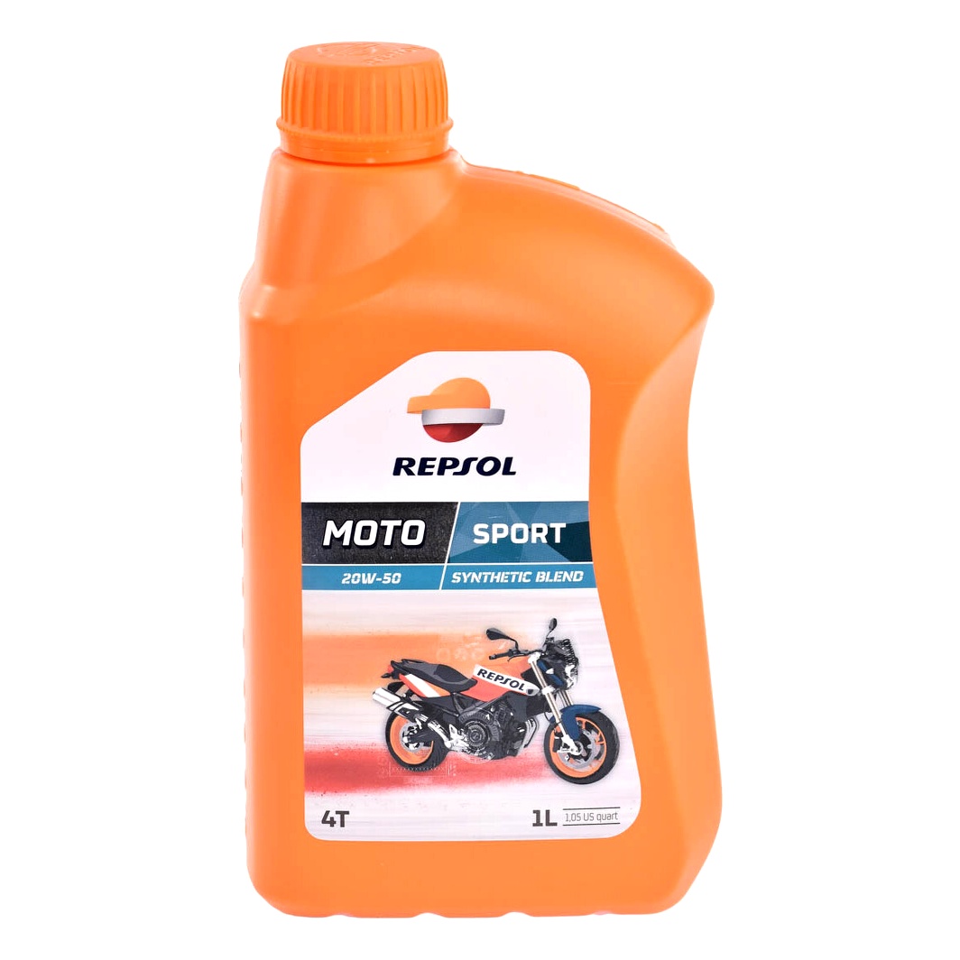 Моторное масло REPSOL Moto Sport 4T 20W-50 полусинтетическое 1 л RP180Q51 - zapix