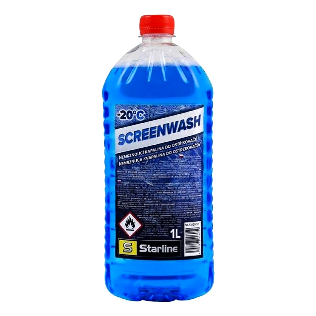 Омивач скла готовий зимовий -20°С STARLINE (ПЕТ) 1 л NASW201PET - zapix