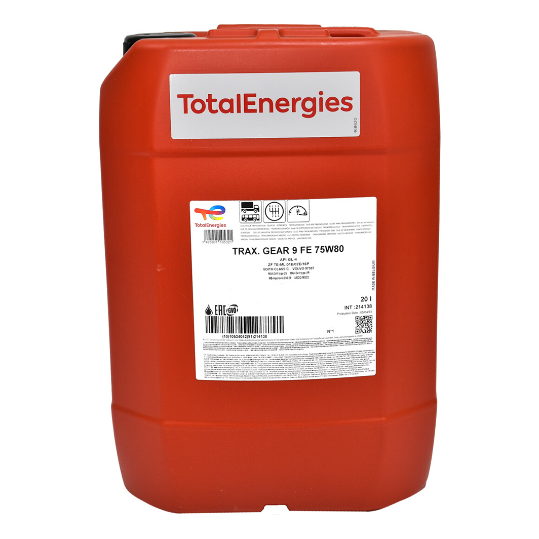 Трансмісійна олива TOTAL Trans Gear 9 FE GL-4 75W-80 20 л 201601 - zapix