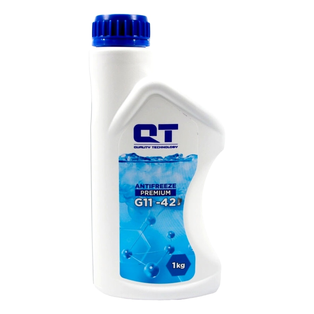 Готовий антифриз QT Premium синій G11 -42 °C 1 л (QT513421) - zapix