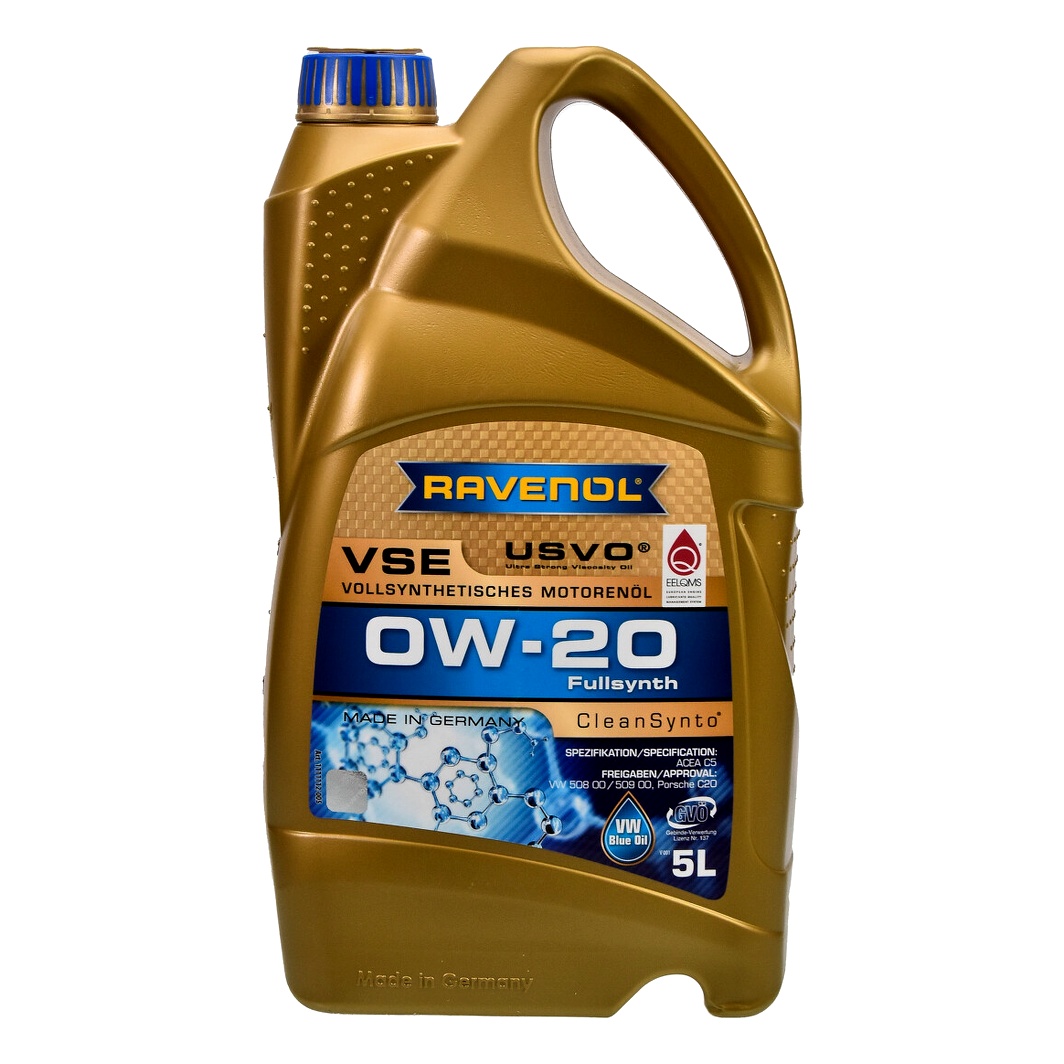 Моторна олива RAVENOL VSE 0W-20 5 л (1111112005) - zapix