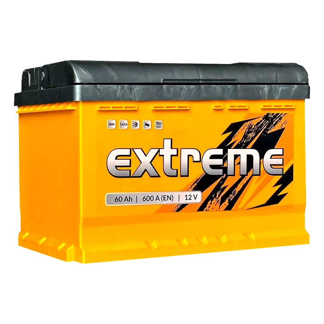 Акумулятор EXTREME 12V 60Ah 600A L+ EX601 - zapix