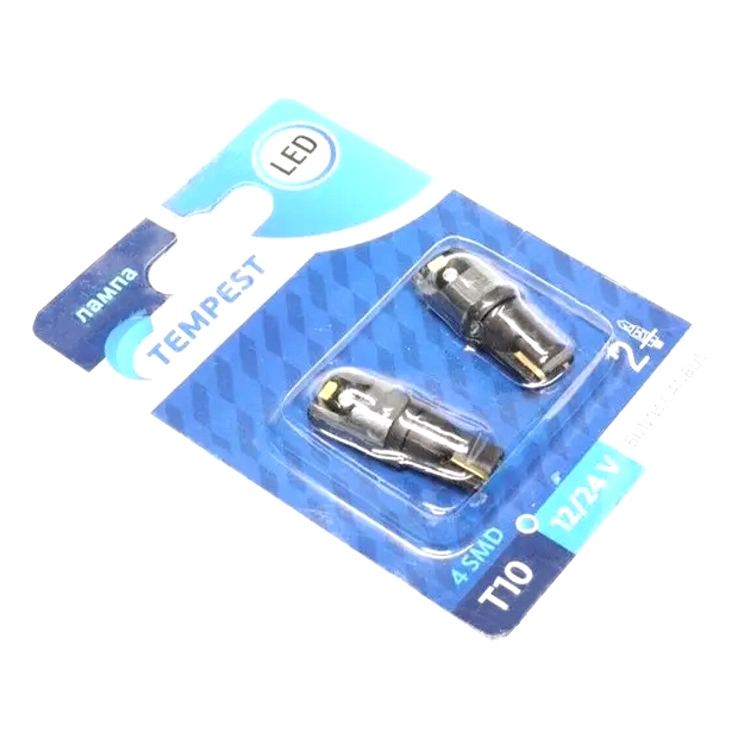 Автолампа LED (светодиодная) TEMPEST Canbus T10 12V TMP19T10 - zapix