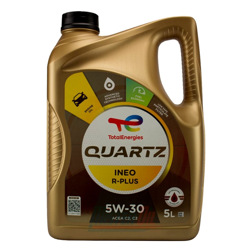 Моторна олива TOTAL Quartz Ineo R-Plus 5W-30 5 л (5W30QIRPL5L) - zapix