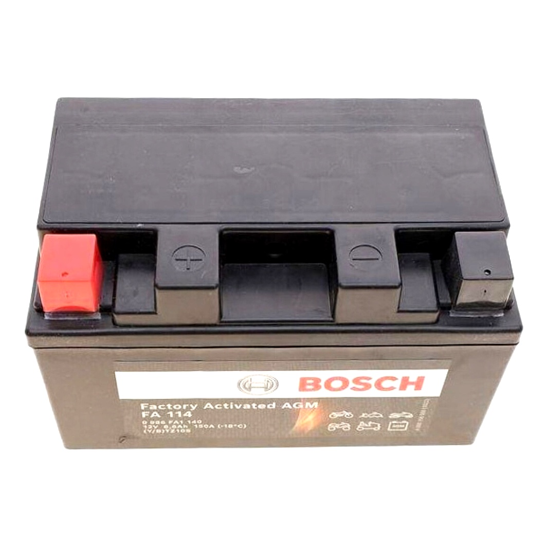 Акумулятор BOSCH Factory Activated AGM 12V 8.6Ah 150A L+ 0986FA1140 - zapix