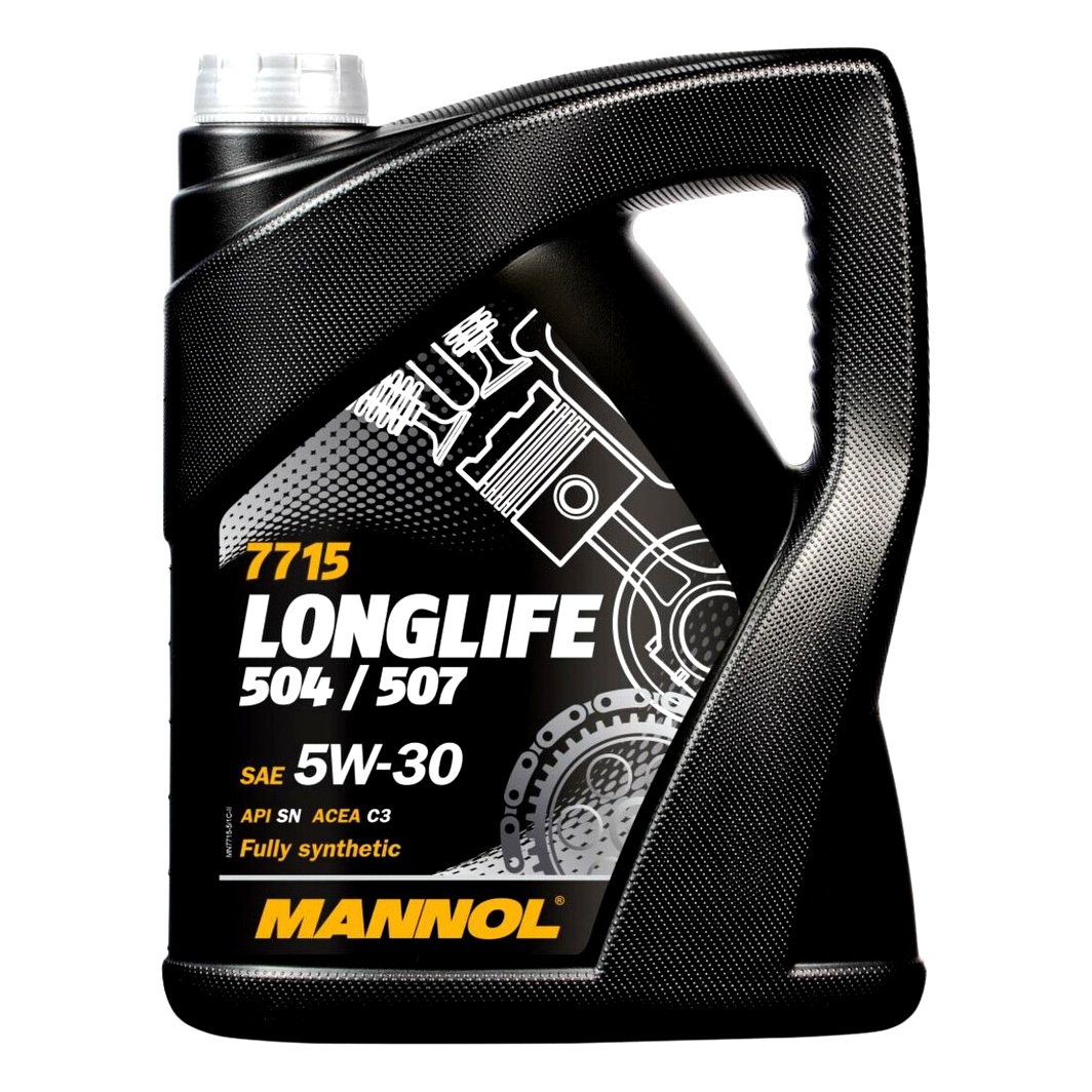 Моторна олива MANNOL Longlife 504/507 5W-30 4 л (MN77154) - zapix