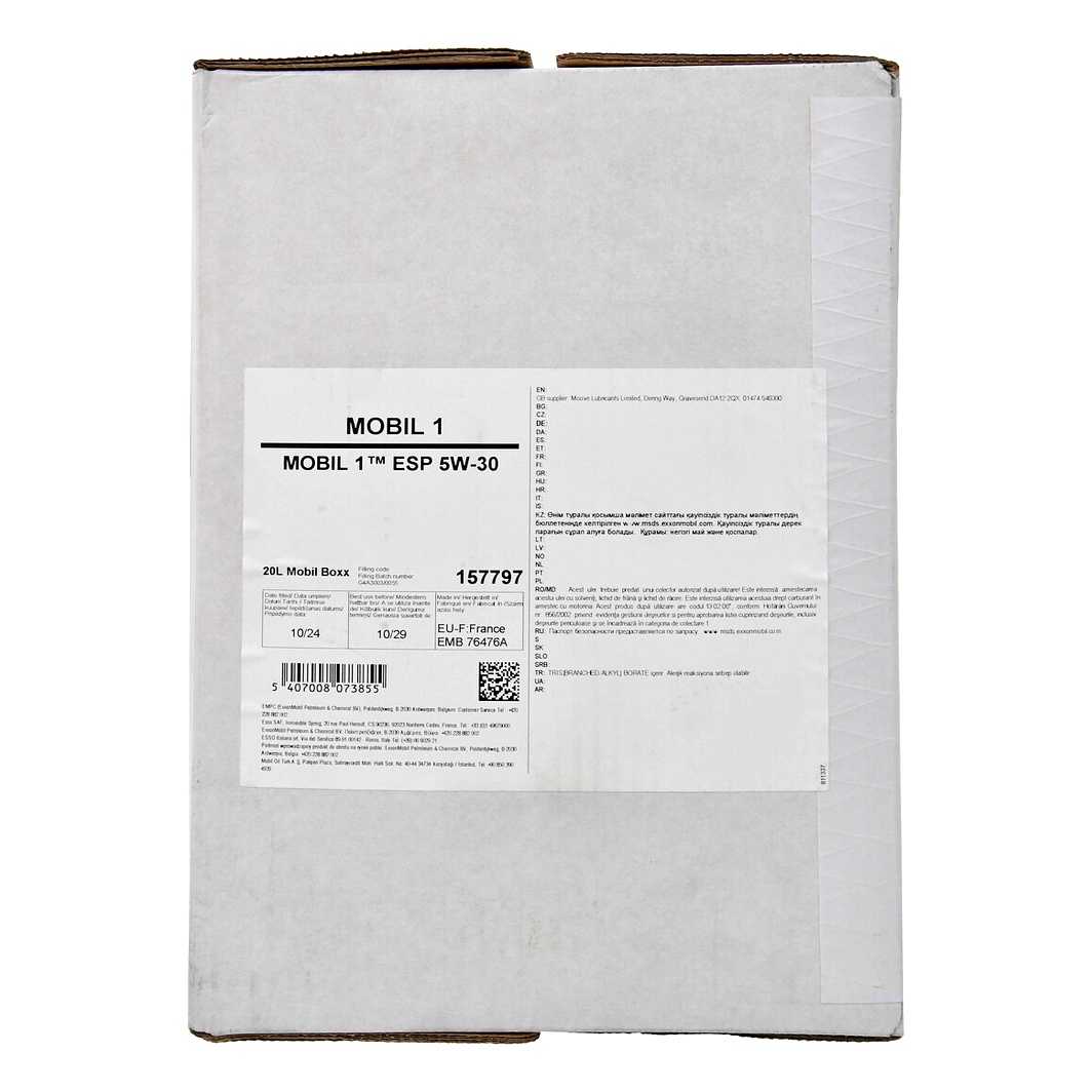 Моторное масло MOBIL 1 ESP 5W-30 20 (box) л (825620) - zapix