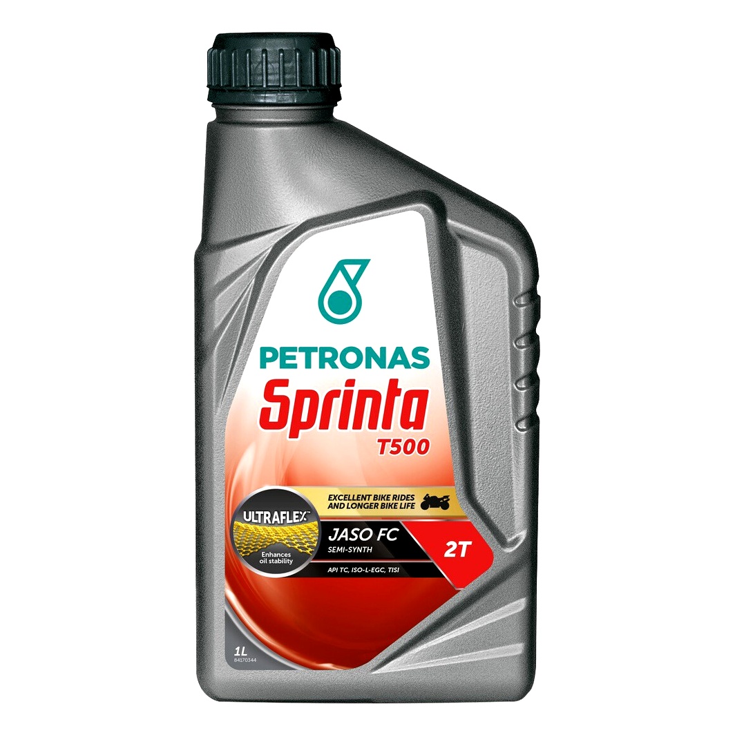 Моторное масло PETRONAS Sprinta T500 2T полусинтетическое 1 л 73049E15EU - zapix