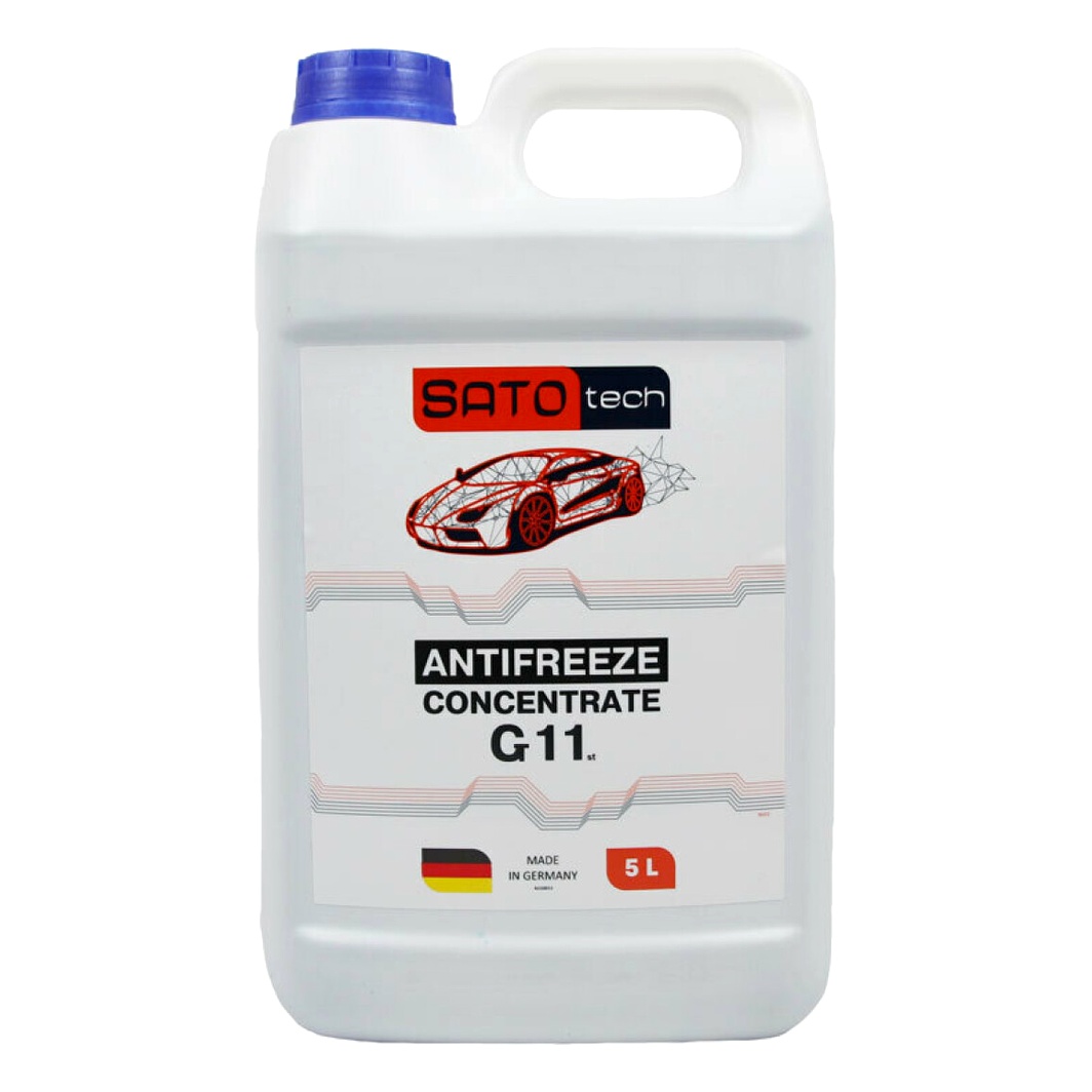 Концентрат антифриза SATO TECH синий G11 5 л (G1105B) - zapix