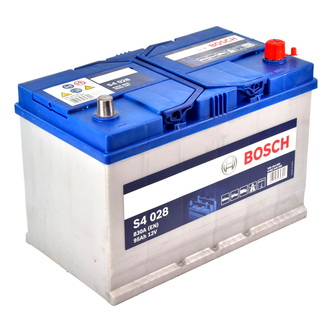 Акумулятор BOSCH S4 Silver 12V 95Ah 830A R+ 0092S40280 - zapix