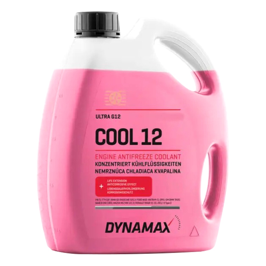 Концентрат антифризу DYNAMAX Cool Ultra червоний G12 5 л (502111) - zapix
