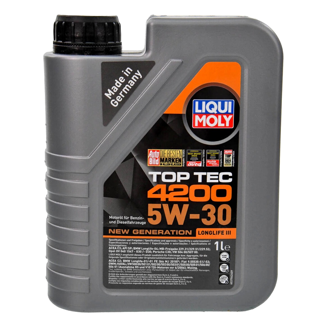 Моторна олива LIQUI MOLY Top Tec 4200 5W-30 1 л (7660) - zapix