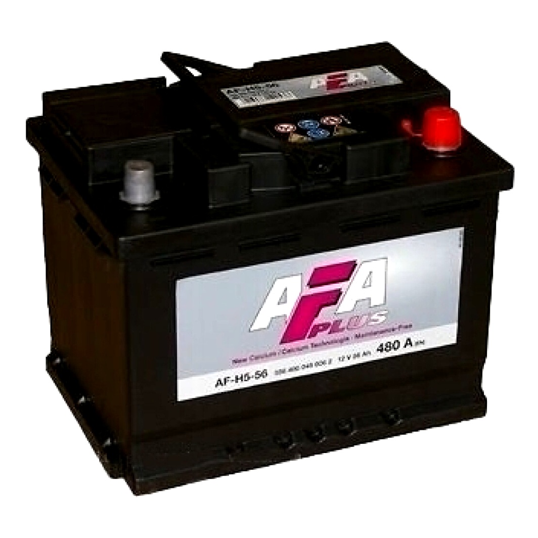Акумулятор AFA 12V 56Ah 480A R+ 556400048 - zapix