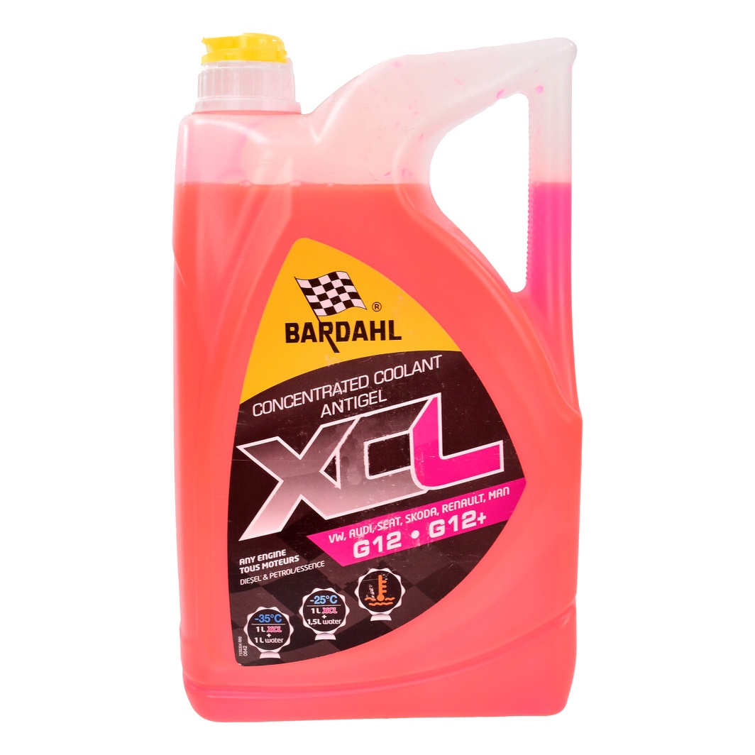 Концентрат антифризу BARDAHL Antigel Rouge червоний G12+ 5 л (7113R) - zapix