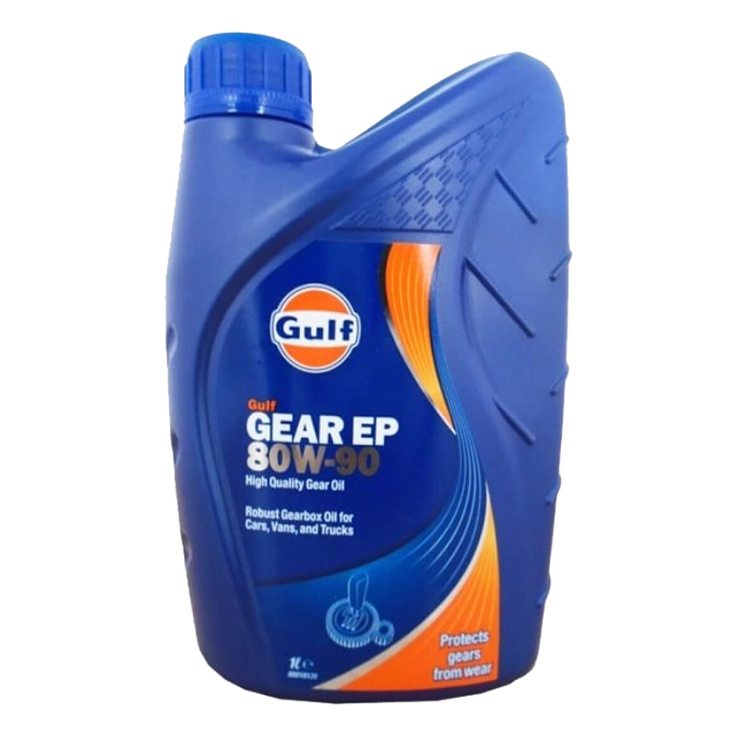 Трансмиссионное масло GULF Gear EP GL-4 80W-90 1 л GEAREP80W90GL41L - zapix